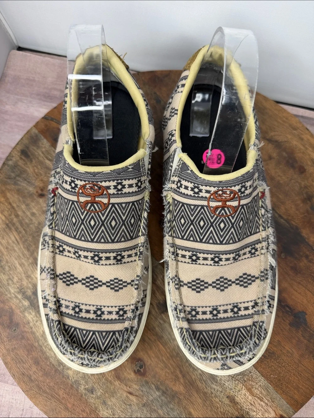 HOOEY BY TWISTED X WOMEN'S SOUTHWESTERN PRINT CASUAL SLIP-ON LOPERS - Size: 8.5